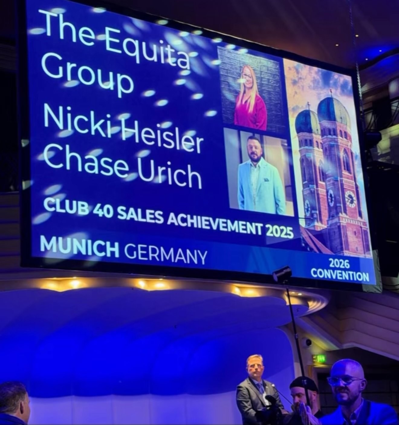 Club 40 sales achievement recognition